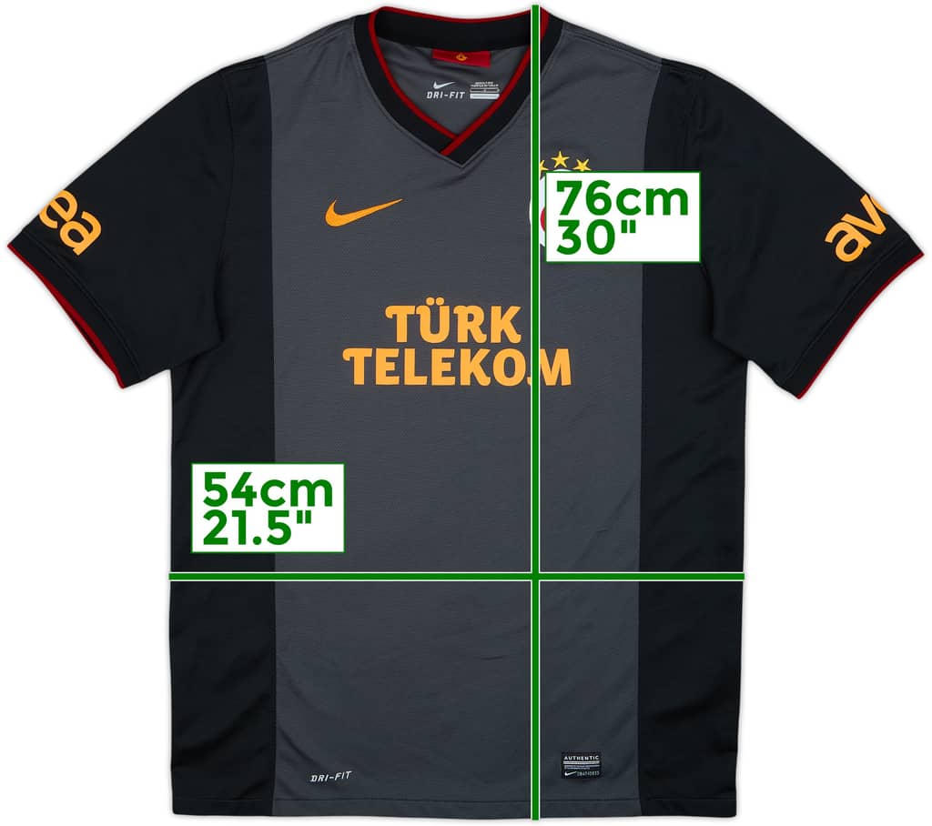2013-14 Galatasaray Away Shirt - 8/10 - (L)