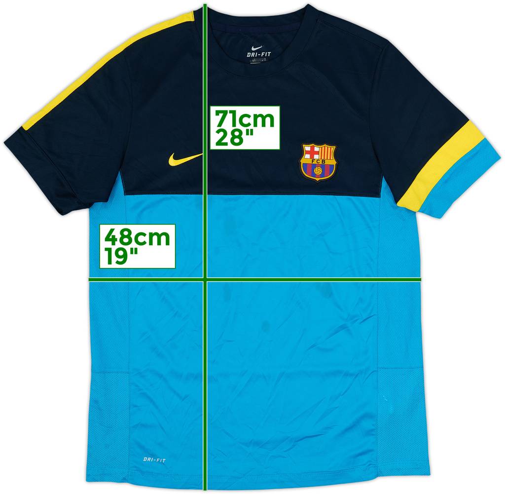 2012-13 Barcelona Nike Training Shirt - 5/10 - (XL.Boys)