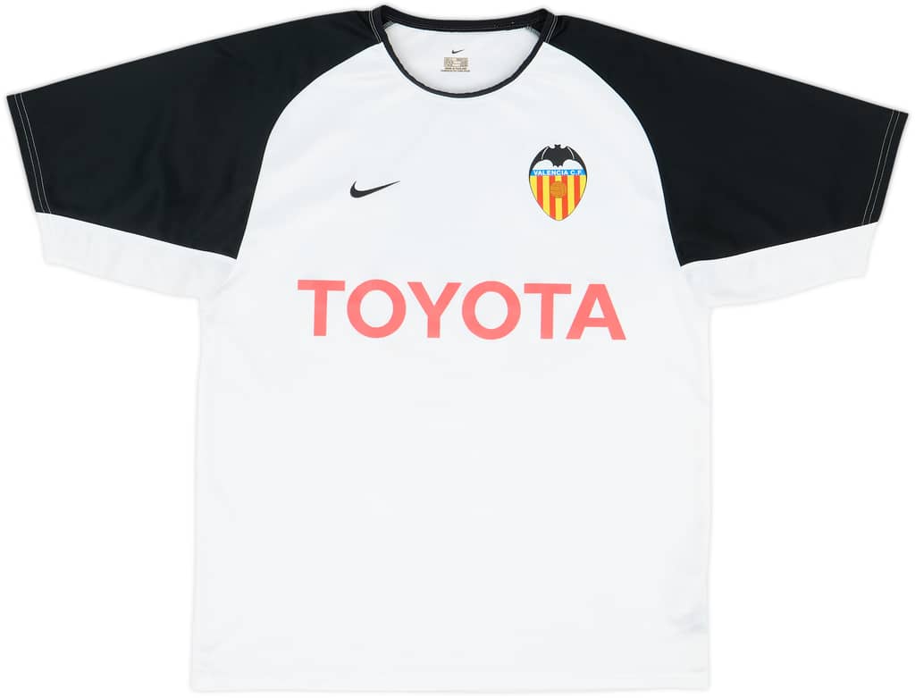 Camiseta básica de local del Valencia 2003-04 - 5/10 - (S)