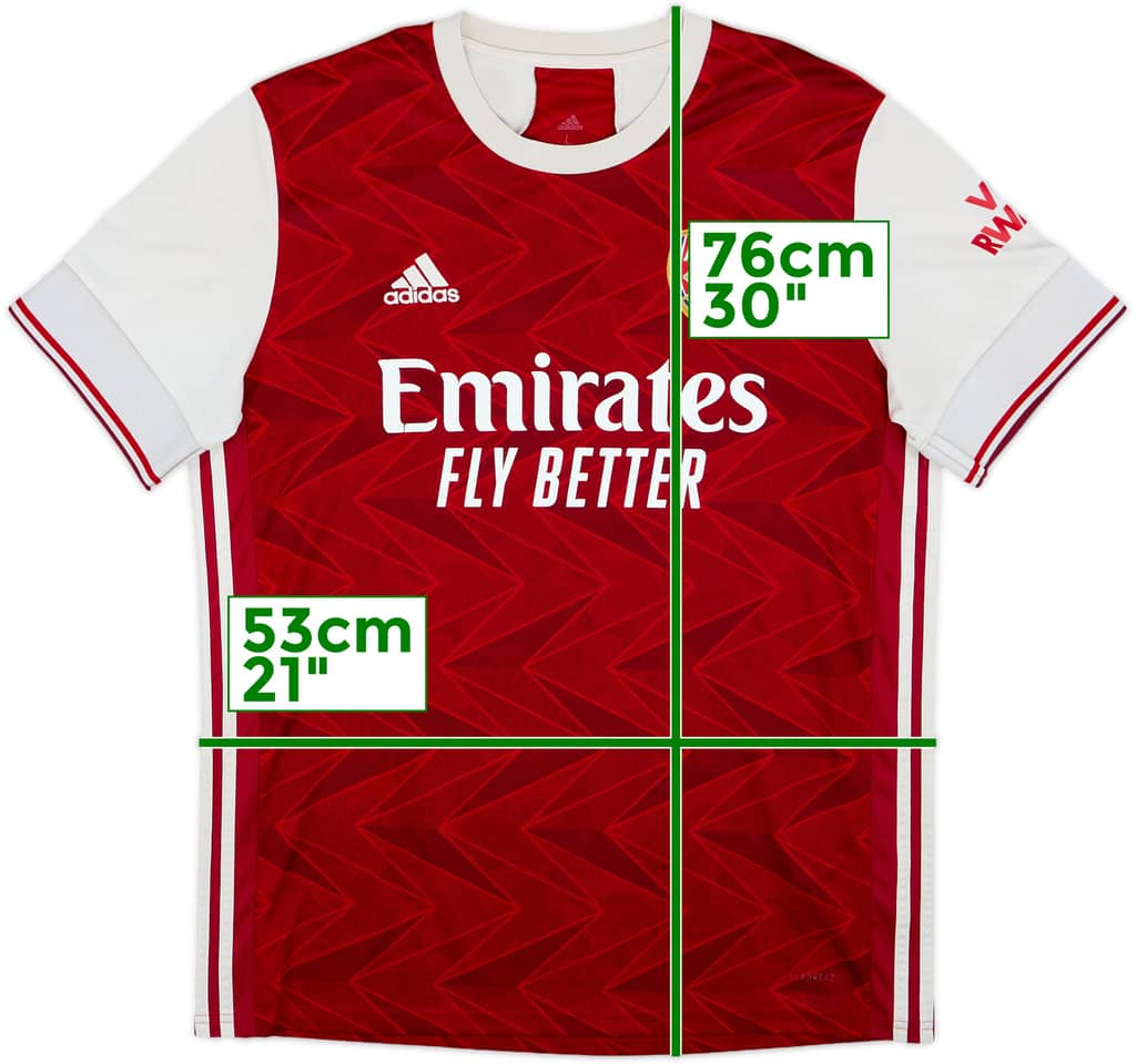 2020-21 Arsenal Home Shirt - 4/10 - (L)