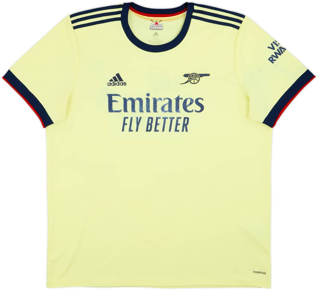 2021-22 Arsenal Away Shirt - 4/10 - (XXL)