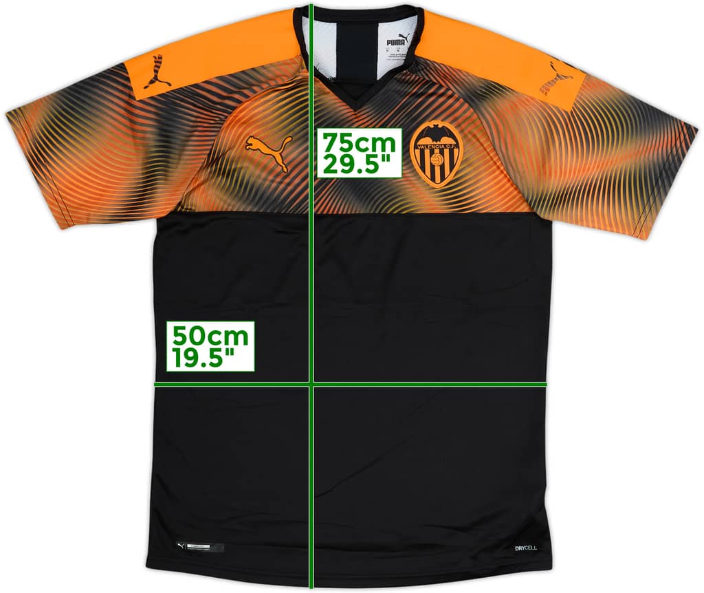 2019-20 Valencia Away Shirt - 9/10 - (M)