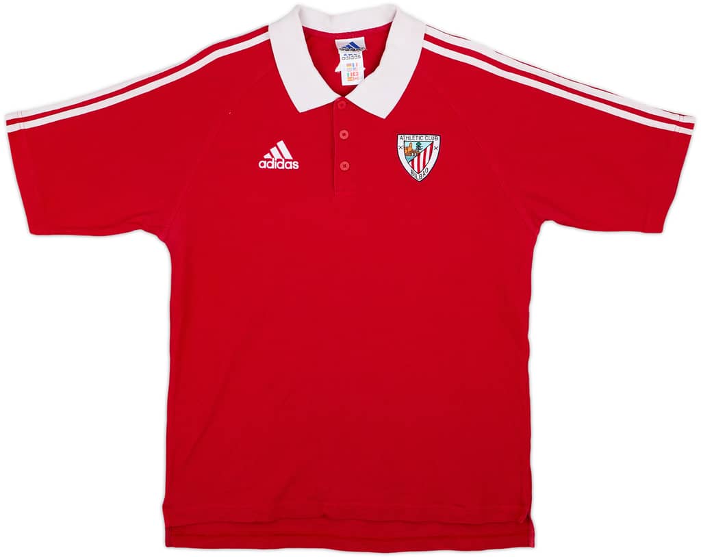 1999-00 Athletic Bilbao adidas Polo Shirt - 6/10 - (M/L)