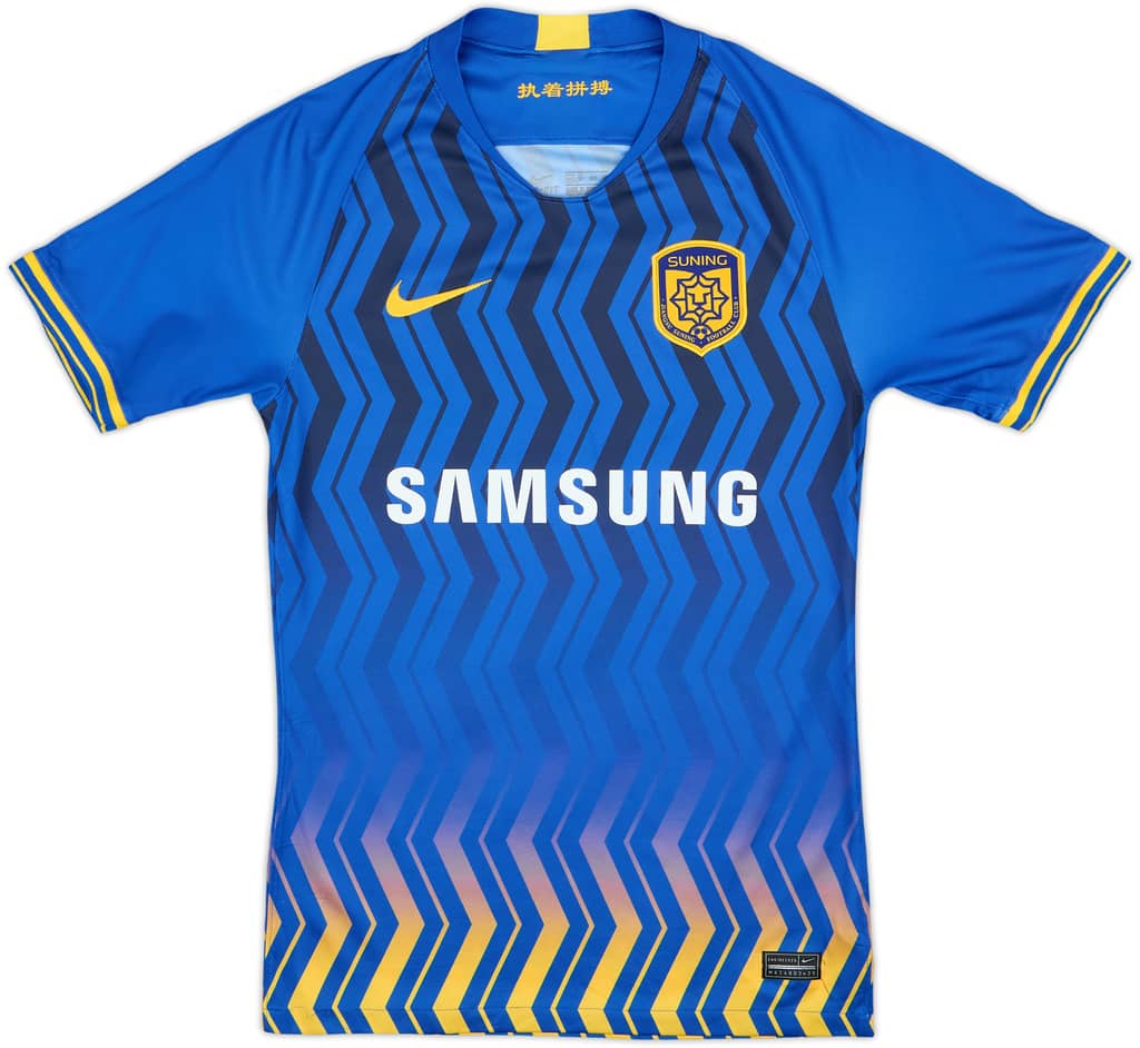 2020 Jiangsu Suning FC Home Shirt - 9/10 - (XS)