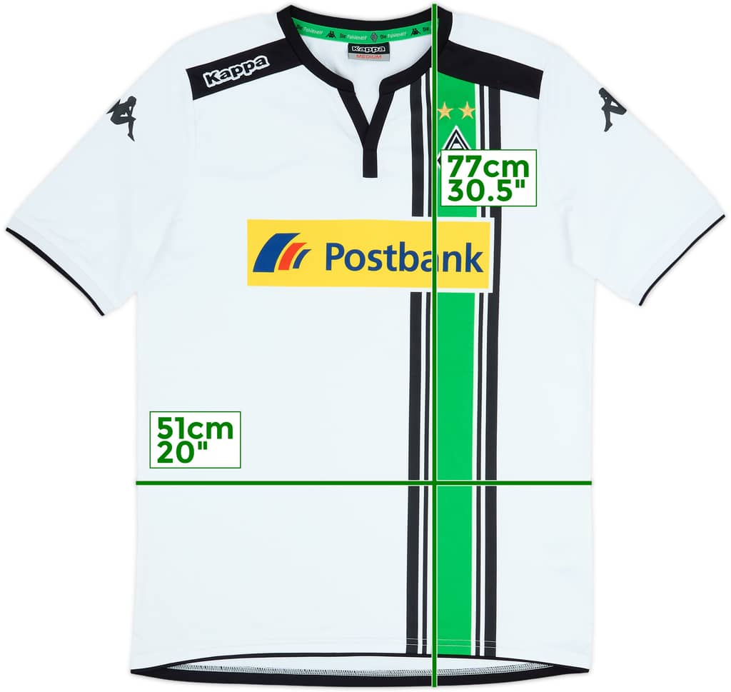 2015-16 Borussia Monchengladbach Home Shirt - 9/10 - (M)