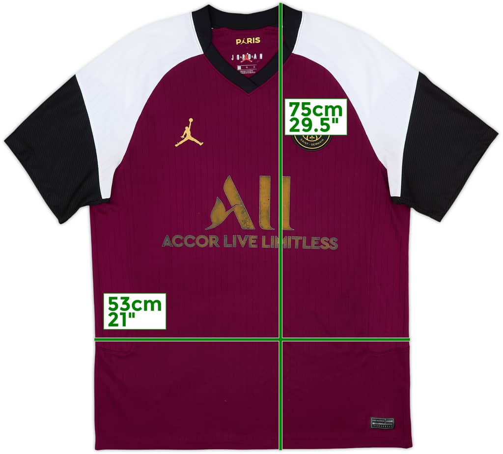 2020-21 Paris Saint-Germain Third Shirt - 5/10 - (L)