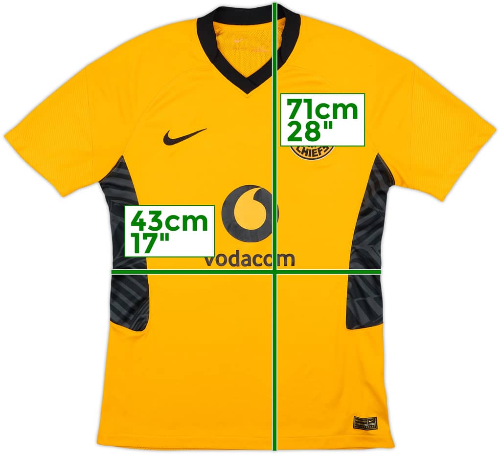 2021-22 Kaizer Chiefs Home Shirt - 6/10 - (M)
