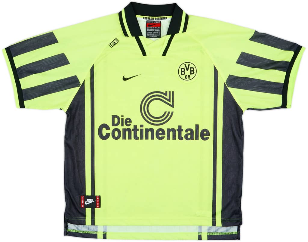 1996-97 Borussia Dortmund Home Shirt - 8/10 - (XXL)