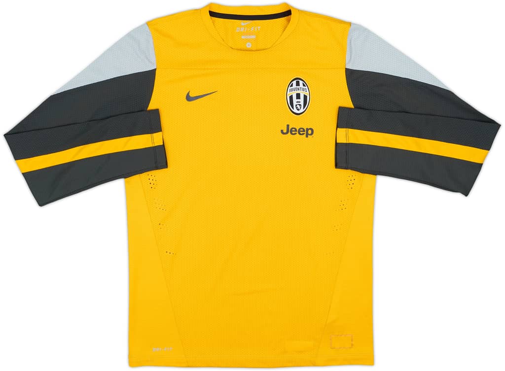 2013-14 Juventus Nike Pre-Match Training L/S Shirt - 6/10 - (M)