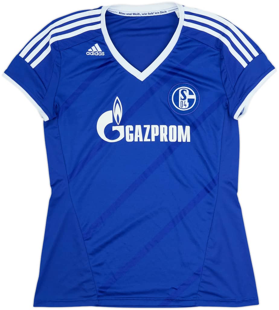 2012-14 Schalke Home Shirt - 6/10 - (Women's L)