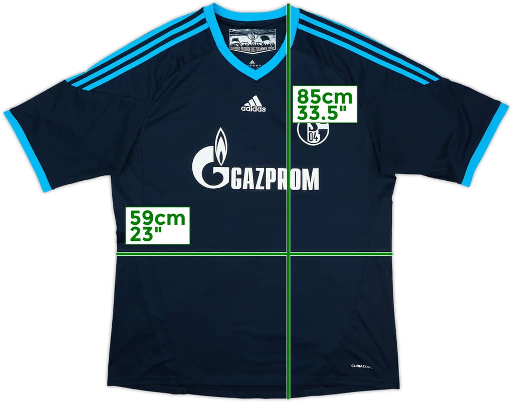 2010-12 Schalke Away Shirt - 9/10 - (XXL)