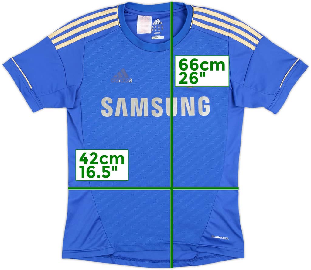 2012-13 Chelsea Home Shirt - 4/10 - (13-14 Years)