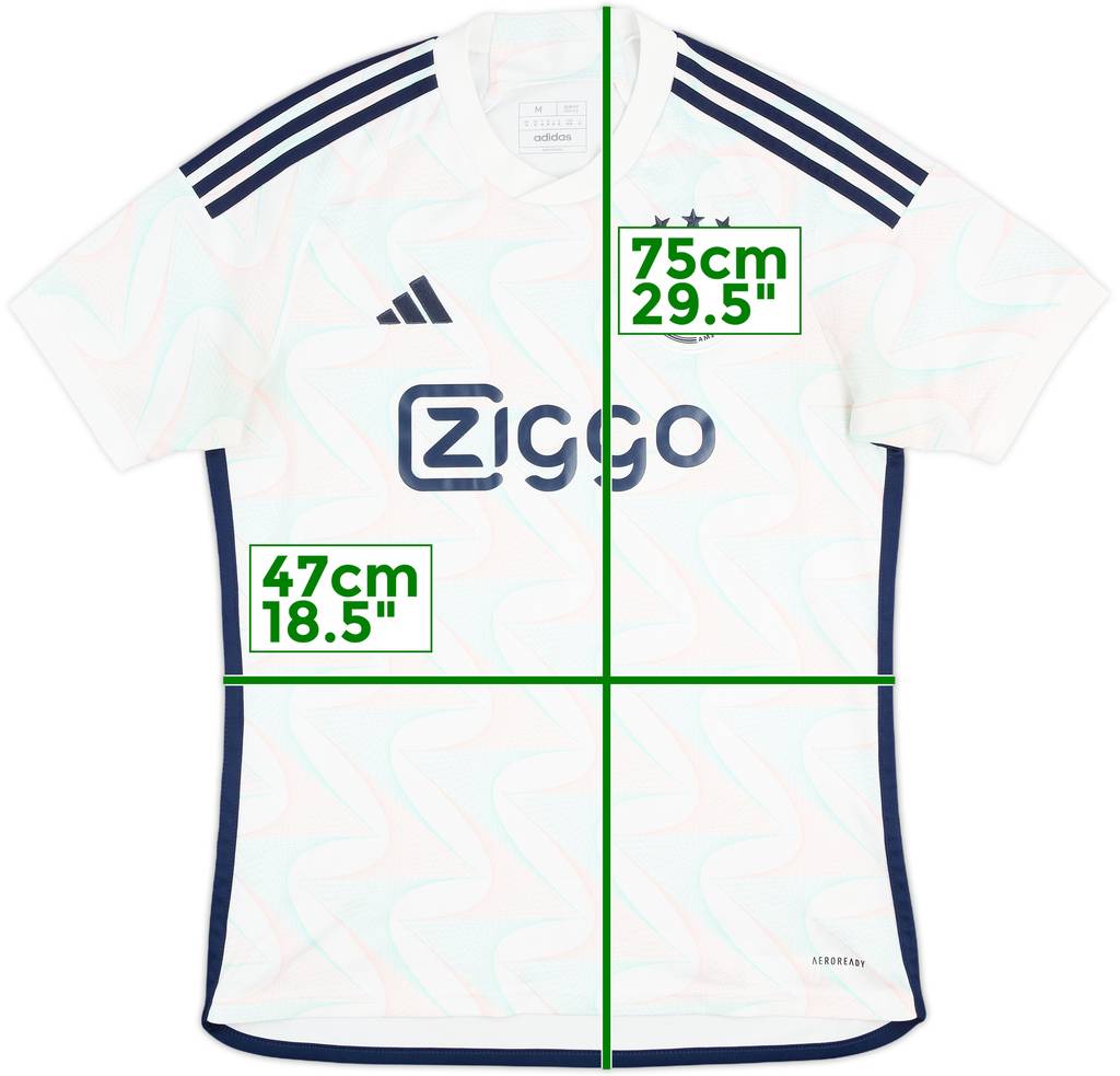 2023-24 Ajax Camiseta Visitante - 9/10 - (M)