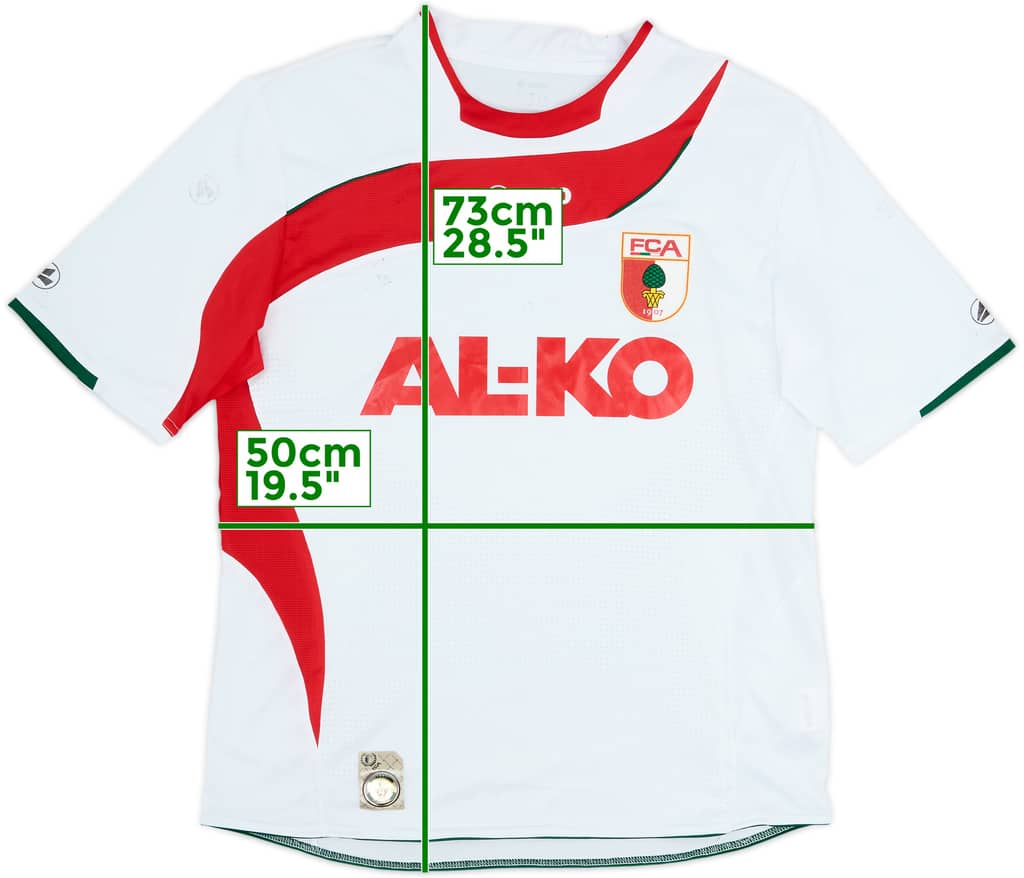 2010-11 Augsburg Home Shirt - 6/10 - (S)