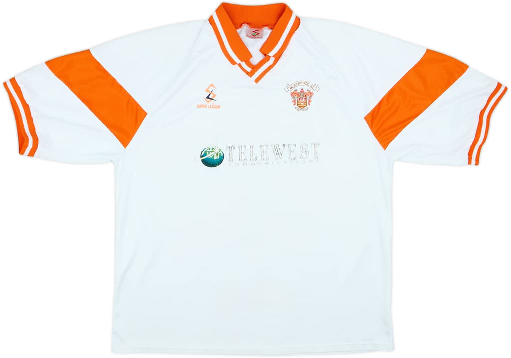 Camiseta de visitante de Blackpool 1999-01 - 5/10 - (XL)