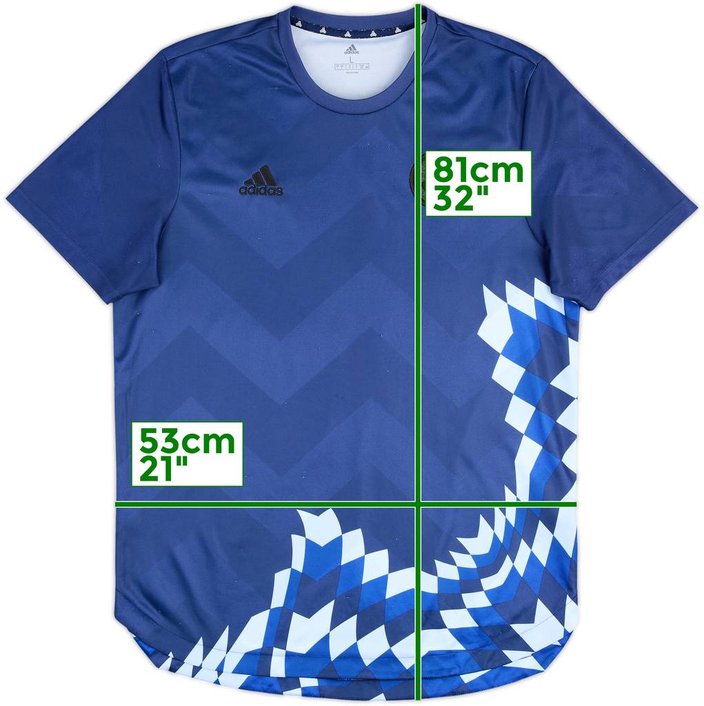 2020-21 adidas Tango Training Shirt - 8/10 - (L)