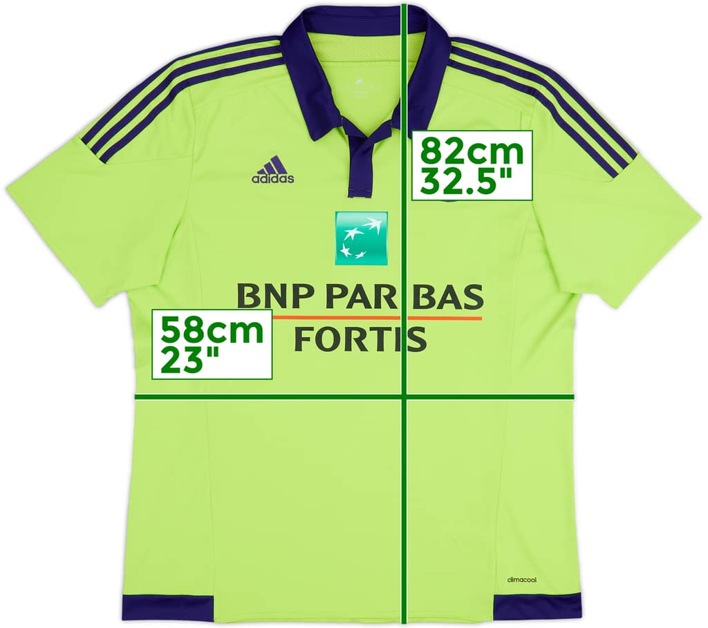 2015-16 Anderlecht Away Shirt - 8/10 - (XL)