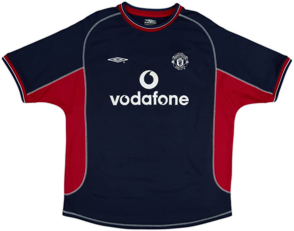 2000-01 Manchester United Third Shirt Beckham #7