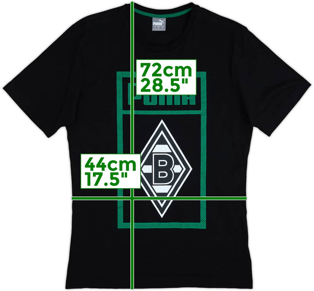 2018-19 Borussia Monchengladbach Puma Cotton Tee - 10/10 - (L)