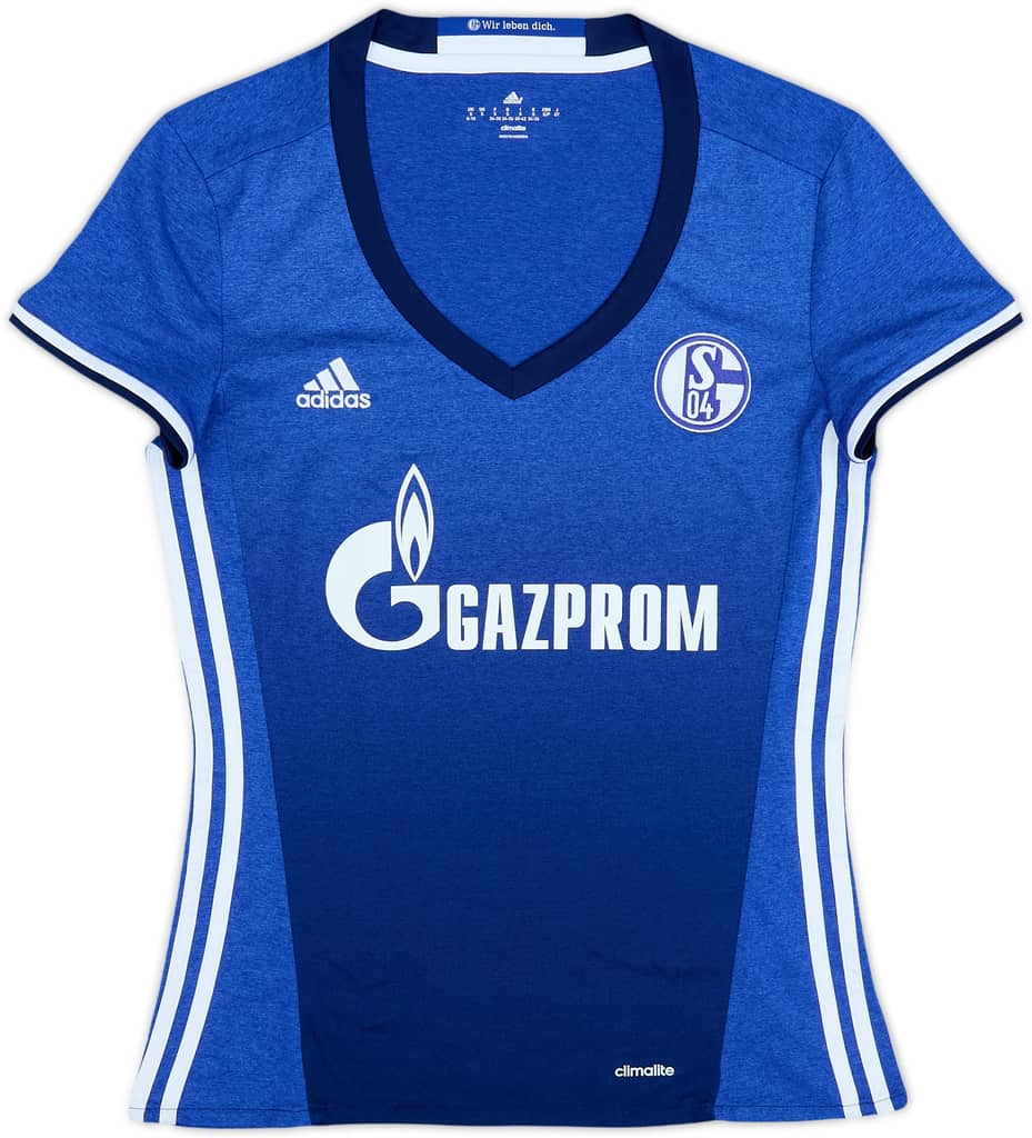 2016-18 Schalke Home Shirt - 8/10 - (Women's S)