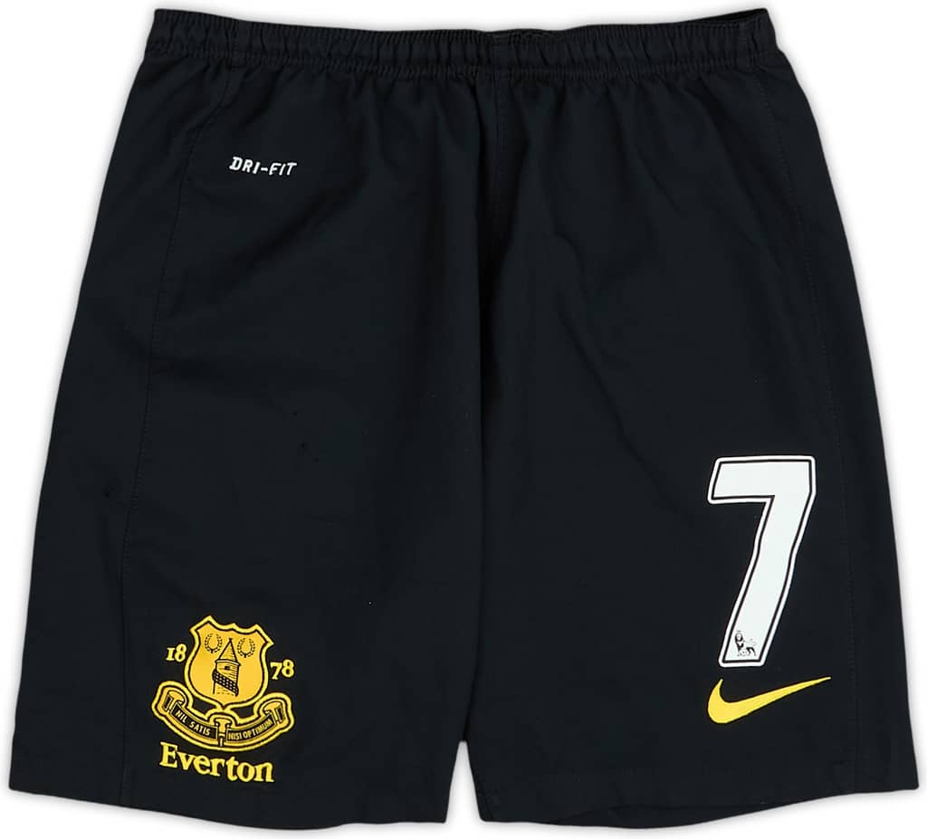 2012-13 Everton Away Shorts #7 - 7/10 - (M.Boys)