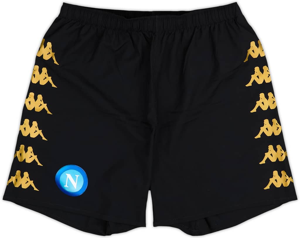 2016-17 Napolia Kappa Shorts de entrenamiento - 9/10 - (XL)