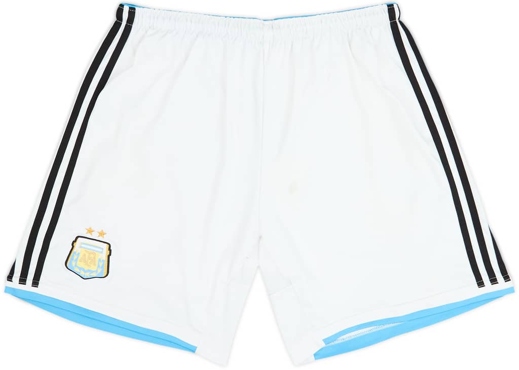 2013-15 Argentina Home Shorts - 5/10 - (L)