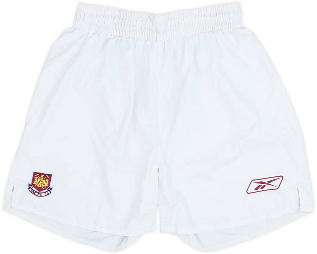2006-07 West Ham Home Shorts - 5/10 - (L)