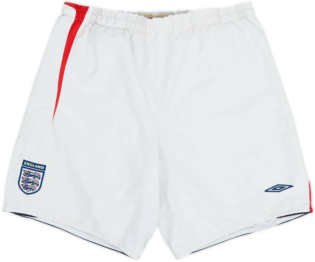 2005-07 England Alternate Home Shorts - 5/10 - (L)