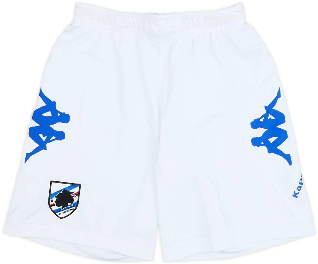 2010-11 Sampdoria Home Shorts - 8/10 - (M)