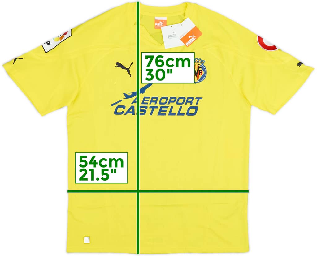 2010-11 Villarreal Home Shirt (L)