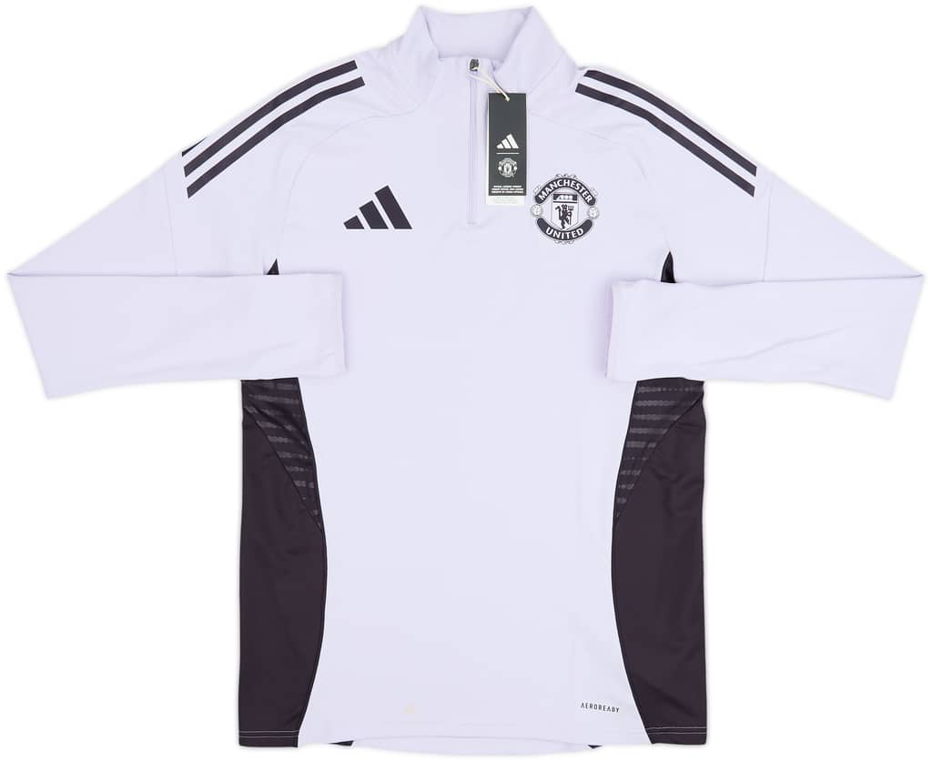 2025-26 Manchester United adidas 1/4 Zip Training Top (M)