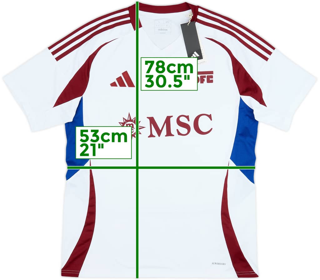 Camiseta de visitante del Servette 2024-25 (L)