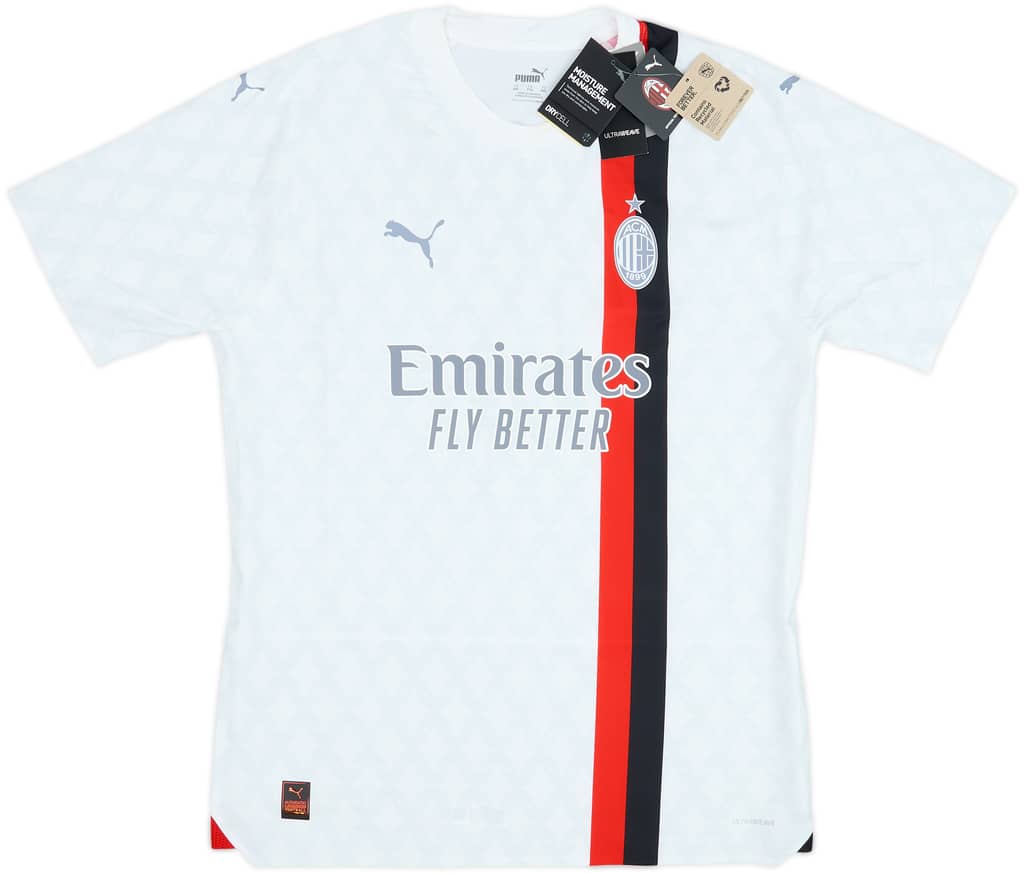 2023-24 AC Milan Authentic Away Shirt (XXL)