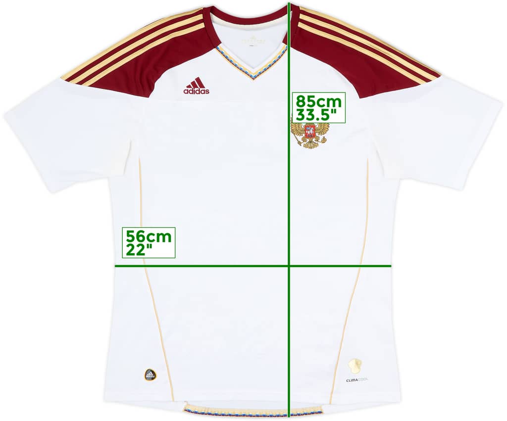 2010-11 Russia Away Shirt - 8/10 - (XL)