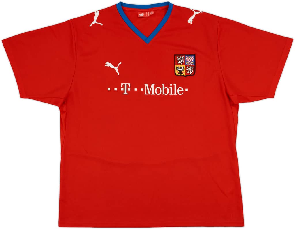 2008-09 Czech Republic Basic Home Shirt - 7/10 - (XXL)