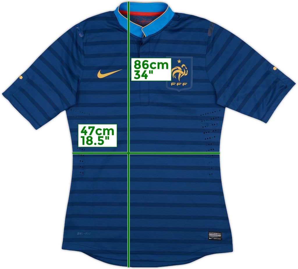 2012-13 France Player Issue Home Shirt - 7/10 - (M)
