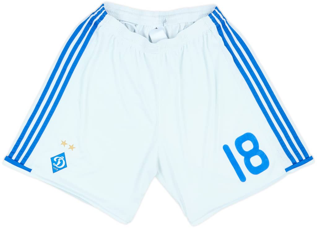 2016-17 Dynamo Kyiv Player Issue Home Shorts #18 - 5/10 - (L)