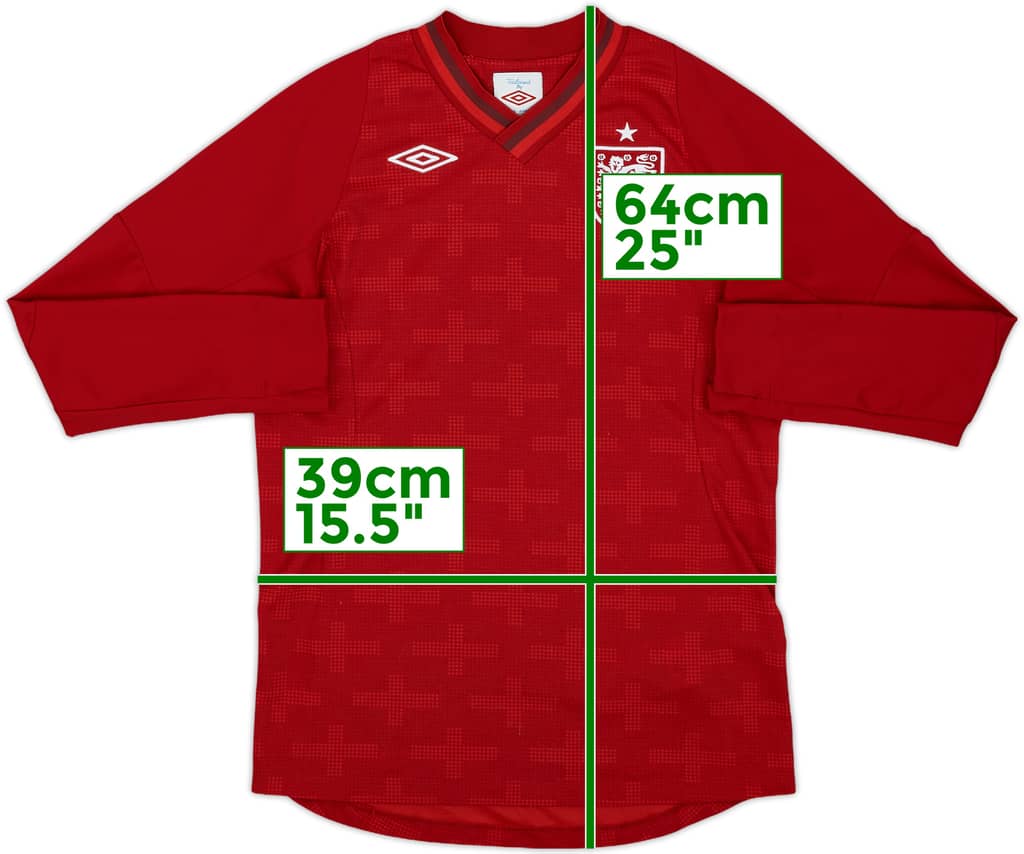 2012-13 England GK Shirt - 8/10 - (L.Boys)