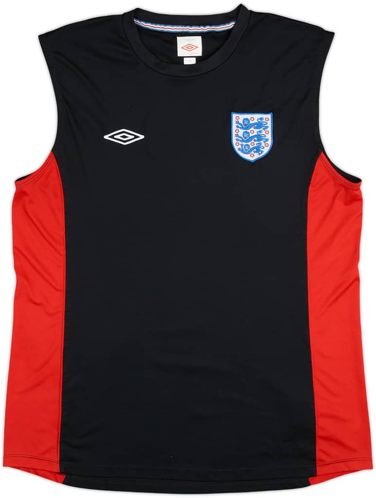 2010-12 England Umbro Training Vest - 6/10 - (XL)