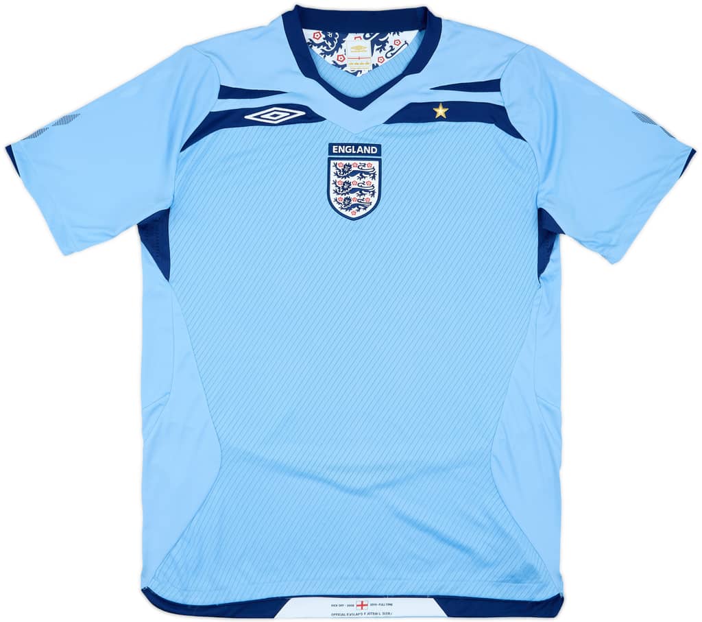 2008-10 England GK S/S Shirt - 9/10 - (L)