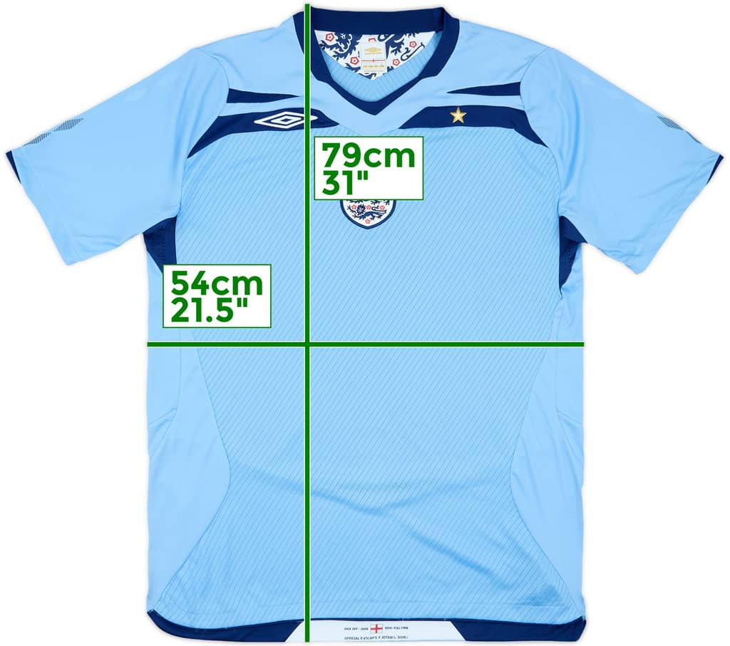 2008-10 England GK S/S Shirt - 9/10 - (L)