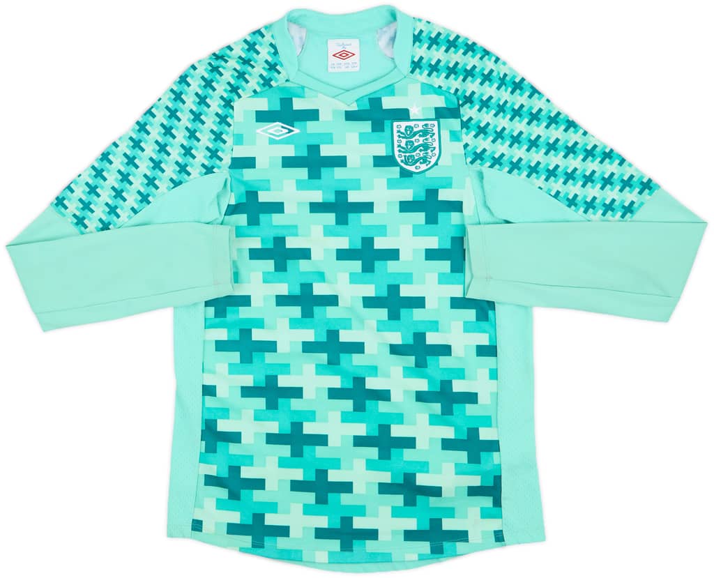 2011-12 England GK Shirt - 8/10 - (XL.Boys)