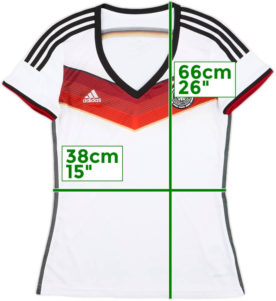 2014-15 Germany Home Shirt - 9/10 - (Women's M)