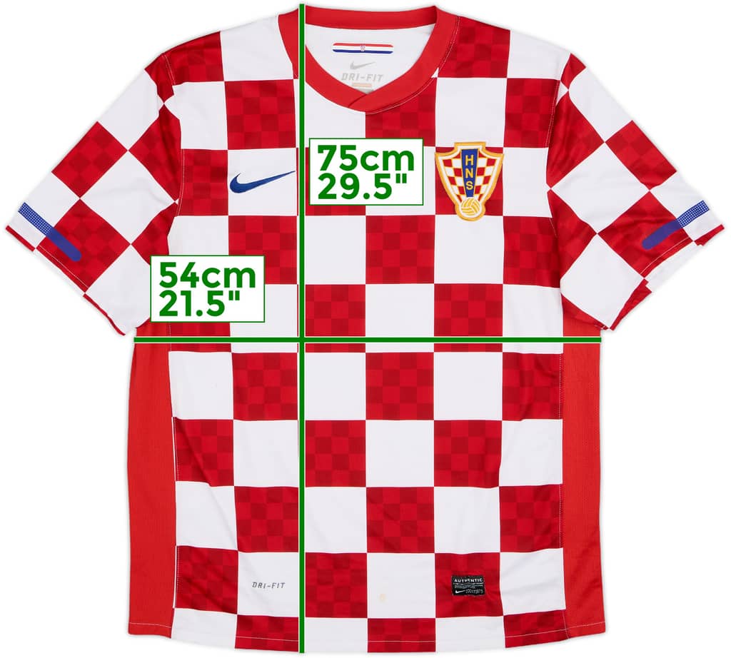 2010-12 Croatia Home Shirt - 7/10 - (L)