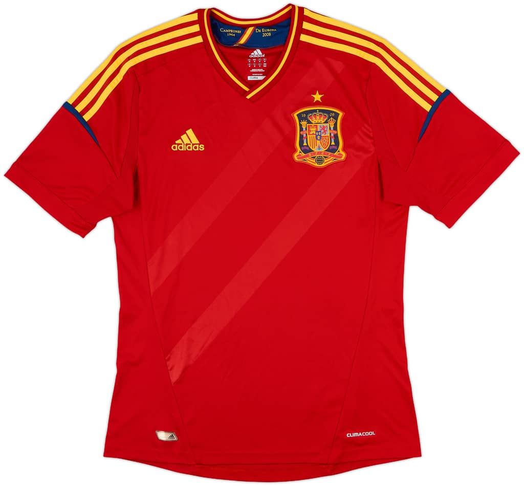 2011-12 Spain Home Shirt - 10/10 - (M)
