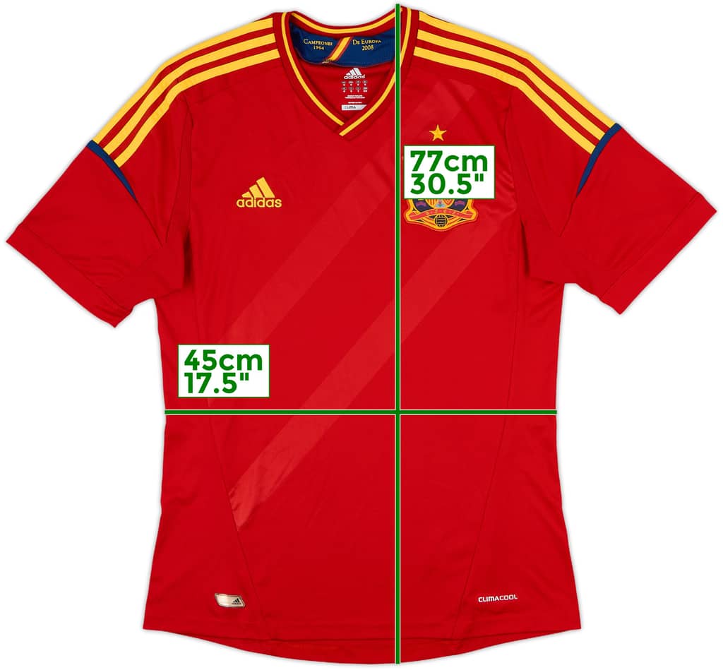 2011-12 Spain Home Shirt - 10/10 - (M)