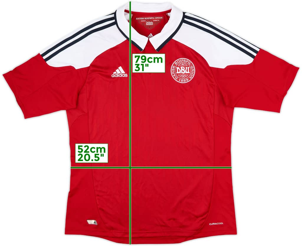 2012-13 Denmark Home Shirt - 10/10 - (L)