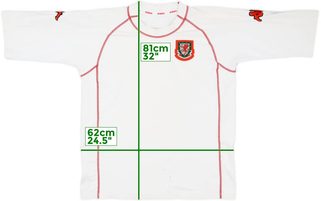 2000-01 Wales Away Shirt - 6/10 - (XXL)