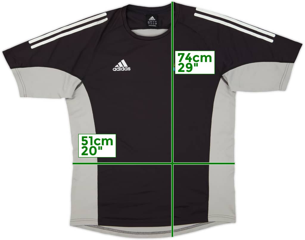 2002-03 Newcastle adidas Training Shirt - 6/10 - (M/L)